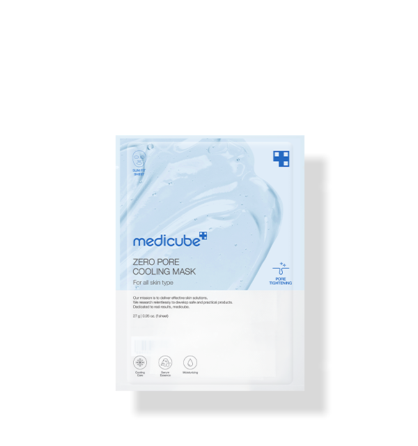 MEDICUBE Zero Pore Cooling Mask 1 Pieces/10 pieces