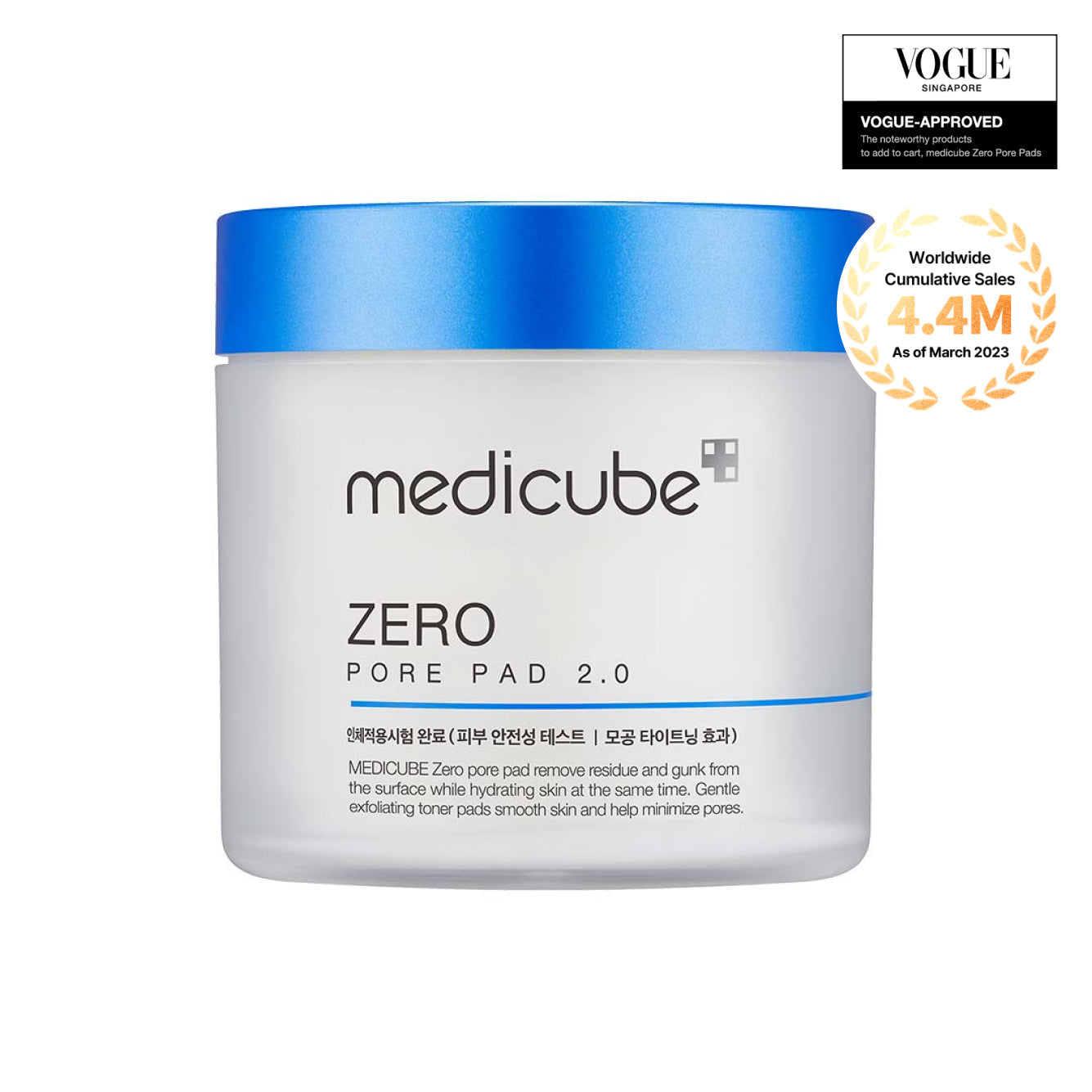 MEDICUBE Zero Pore Pads 2.0 70pieces/155g